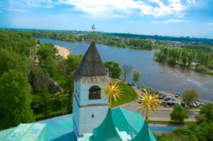 Roofs of Yaroslavl's Kremlin Image