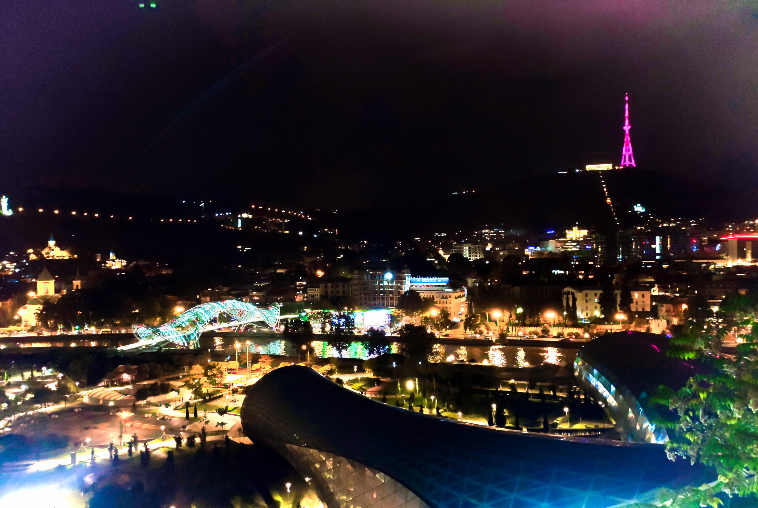 Tbilisi at Night Image