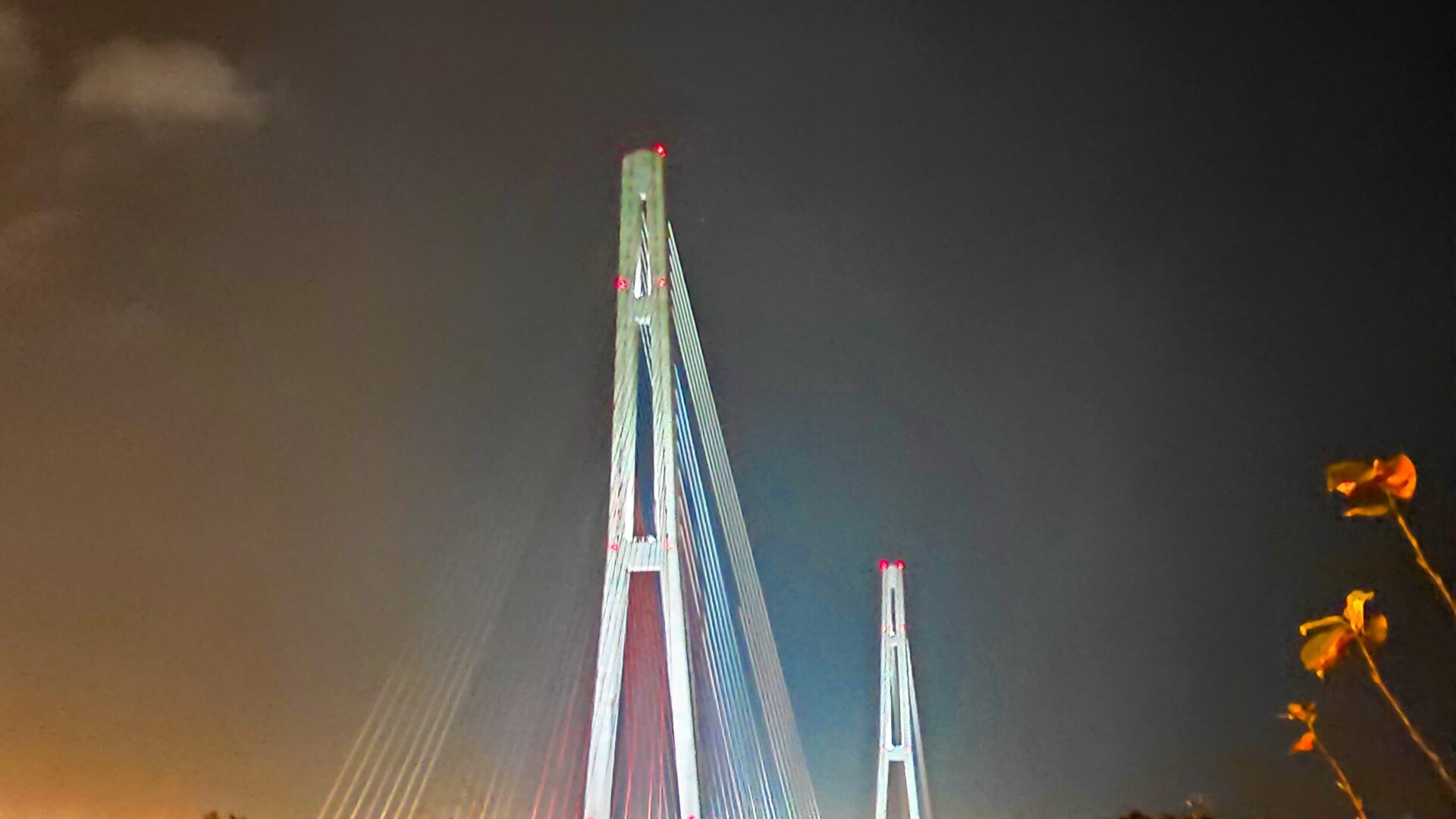 Russian Bridge at Night - Image