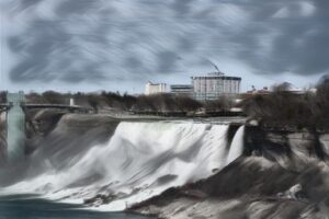 Американский водопад и Фата невесты