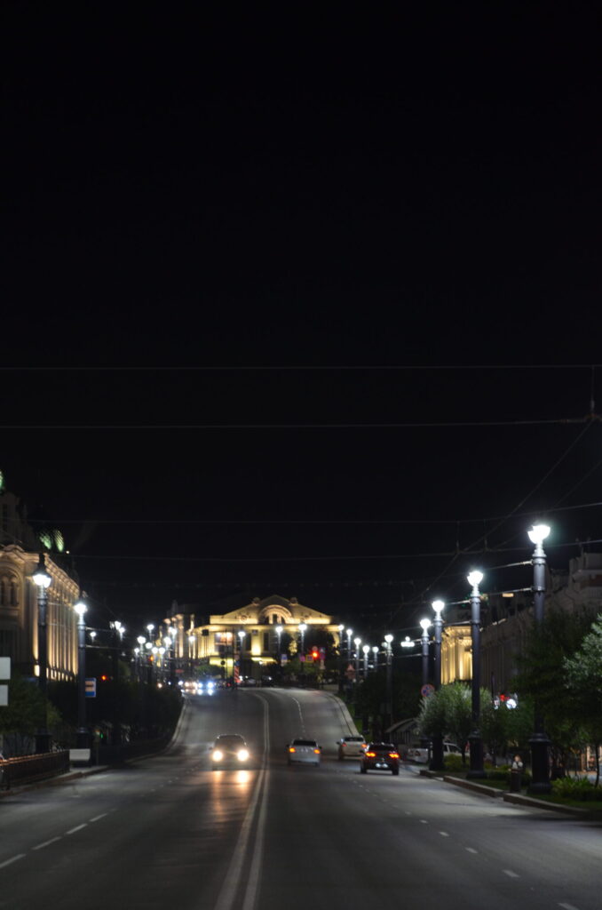 Omsk - A Night Street